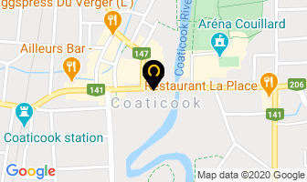 Carbone Graphique in Coaticook map