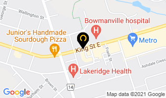 Carcap Dealer Services in Bowmanville map