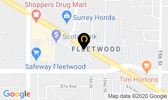 Carcraft Auto Repair in Surrey map