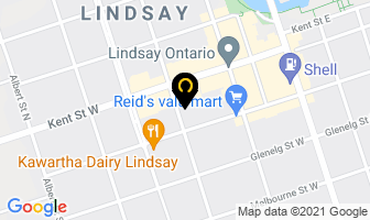 Cardinal Coach Tours in Lindsay map