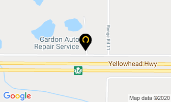 Cardon Auto Repair Service in Stony Plain map