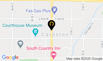 Cardston Massage Therapy in Melfort map