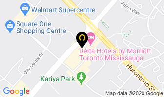 Career Connections in Mississauga map