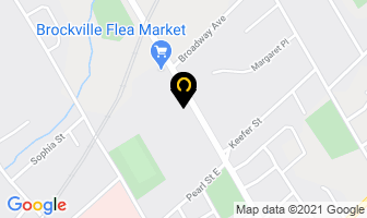 Carefree Pools Ltd in Brockville map