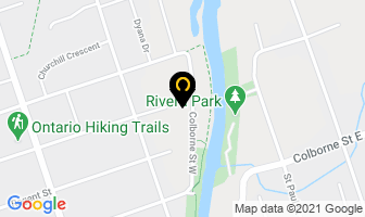 Carew Park Apartments in Lindsay map