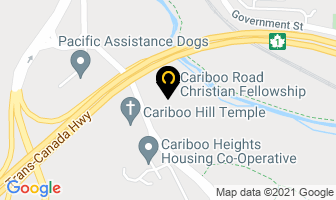 Cariboo Road Christian Fellowship in Brant map