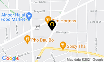 Caring Hair Salon in St. Catharines map