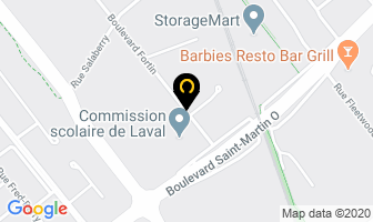 Caristrap International Inc in Laval map