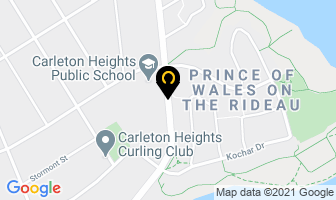 Carleton Heights Child Care Centre in Ottawa map