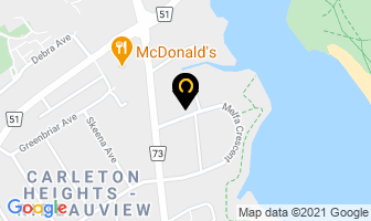 Carleton Memorial Day Care Centre Inc in Guelph map