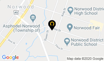 Carline Auto Service in Norwood map