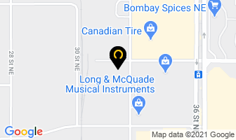 Carline Automotive in Calgary map