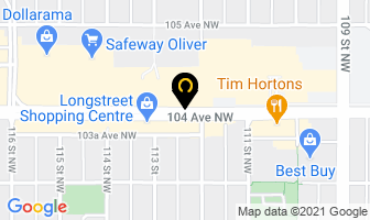 Carling Anderson & Associate in Edmonton map
