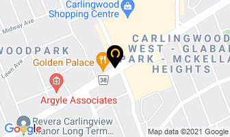 Carlingwood Shopping Cent in Ottawa map