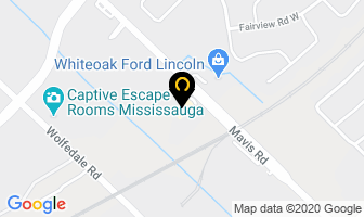 Carlito Auto Repair in Mississauga map