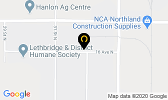 Carlson Automotive in Lethbridge map
