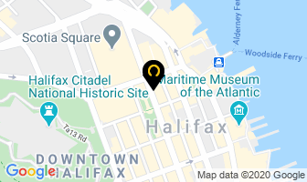 Carlson Wagonlit Brooks Travel in Halifax map