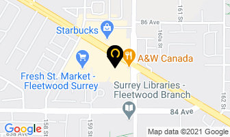 Carlson Wagonlit Travel in Surrey map