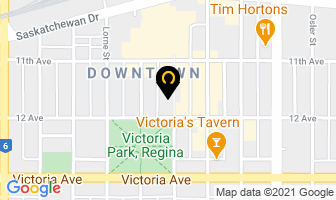 Carlson Wagonlit Travel in Regina map