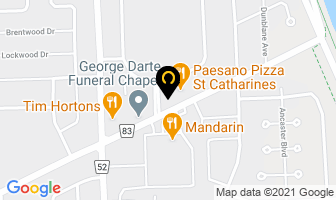 Carlton Heights Pub in St. Catharines map