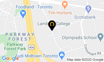 Carlton Tower Ltd in North York map