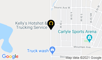 Carlyle Rental Centre in Carlyle map
