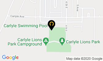 Carlyle Swimming Pool in Carlyle map