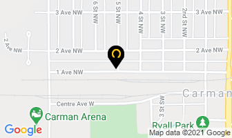 Carman & Dufferin Recreation Commission in Carman map