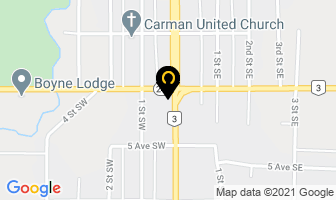 Carman Medical Group in Carman map