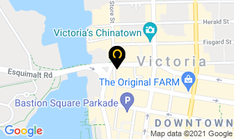 Carmanah Management Corp in Victoria map