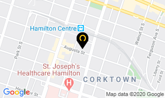 Carmen Hair Group in Hamilton map