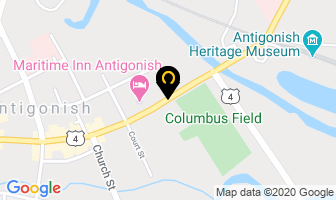 Carmie Macinnis Insurance in Antigonish map