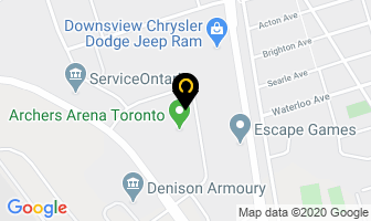 Carnival Rugs in Orillia map