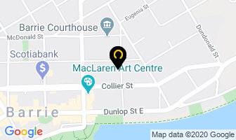 Carol Martin Ba Rmt in Barrie map