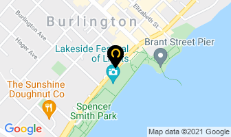 Carol Robson Real Estate in Burlington map