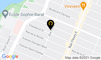 Carole Dionne Esthetique in Brantford map