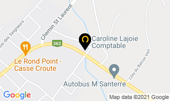 Caroline Lajoie Comptable in Port Coquitlam map