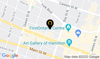 Caroline Place Retirement Residence in Hamilton map