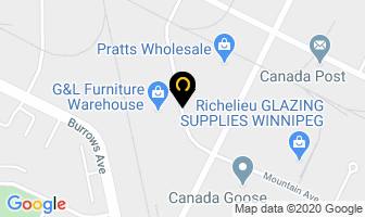 Carpenter Canada Company in Winnipeg map