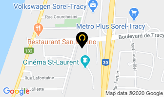 Carrefour De La Coiffure in Sorel-Tracy map
