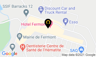 Carrefour Fermont Inc in Fermont map