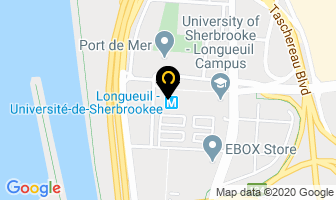 Carrefour Le Moutier in Longueuil map