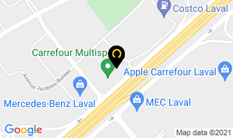 Carrefour Multisports in Beauharnois map