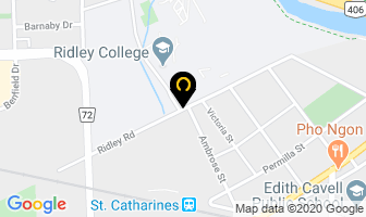 Carrier Commercial Service in St. Catharines map