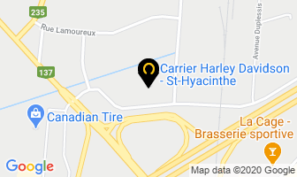 Carrier Harley-Davidson in Saint-Hyacinthe map