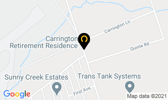 Carrington Retirement Residence in Quinte West map