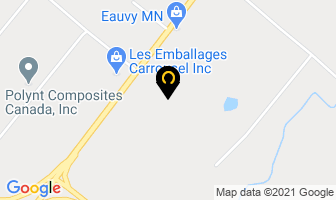 Carrosseries Poudrier in Drummondville map