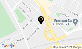 Carrosseries Technipro 2014 in Longueuil map