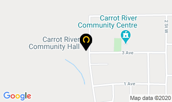 Carrot River Community Hall in Carrot River map