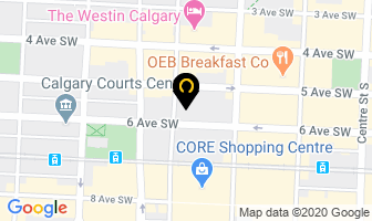 Carscallen Llp in Calgary map